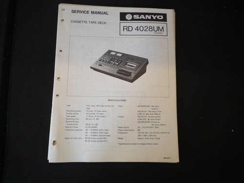 Original service manual - original,
