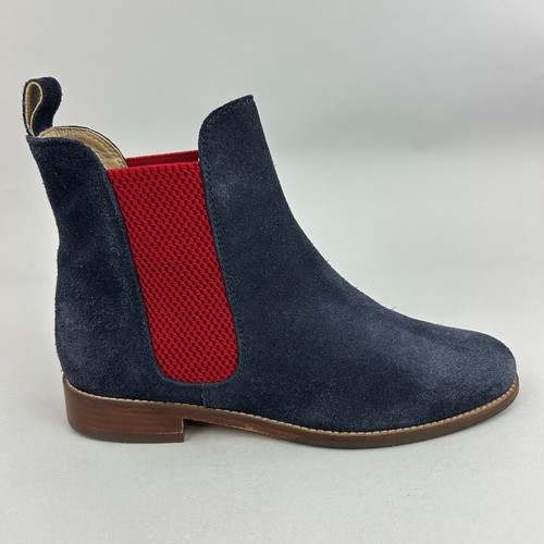 Joules blue suede ankle - blue,