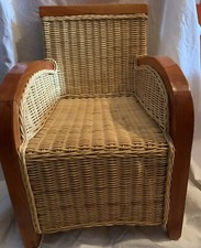 Kindersessel , Korb + Holz, Nur Abholung !!!!!