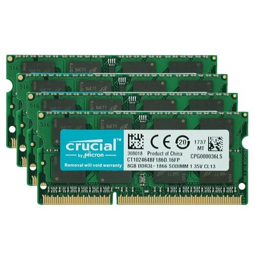 Crucial 32gb 16gb 8gb - 32gb,