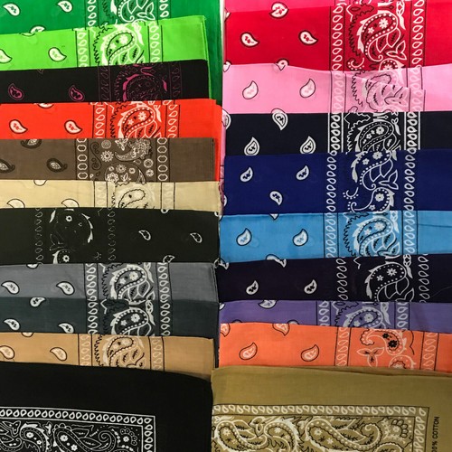 Bandana halstuch biker - halstuch, 6er