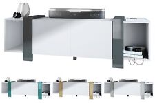 TV Lowboard Fernsehtisch TV-Tisch TV-Schrank TV-Möbel Mediaschrank Ida in Weiß