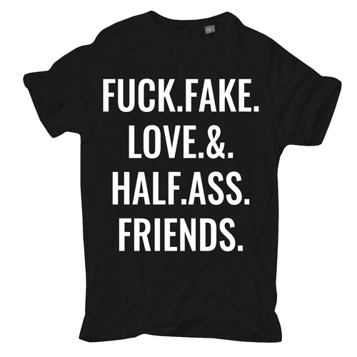 Shirt fuck fake - t-shirt,