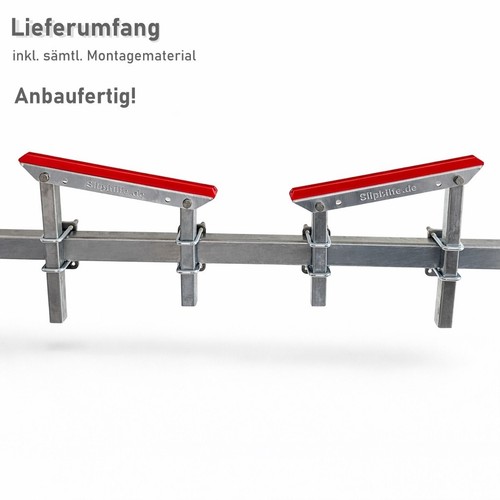 Zentrierhilfe gleitschiene - zentrierhilfe, v-gleitschiene