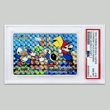 Nintendo 1993 Super Mario World Trading Card PSA Graded SNES GBA Videospiel Selten