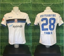 FSV FRANKFURT Fußball Trikot MATCH WORN Saller 2015 2016 28 YANN ROLIM