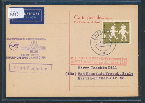 6815 ddr dlh erfurt - ddr,,