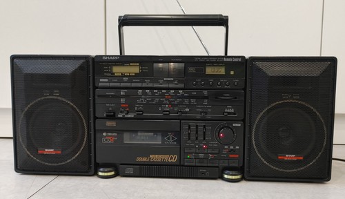 Sharp cd77h boombox - sharp,