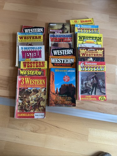 Westernromane sammelbände - 60,