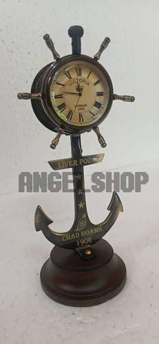 Antik messing schiff - antik,