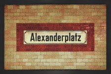 Fußmatte "Alexanderplatz"