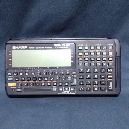 Sharp g850v taschencomputer - sharp, pc-g850v