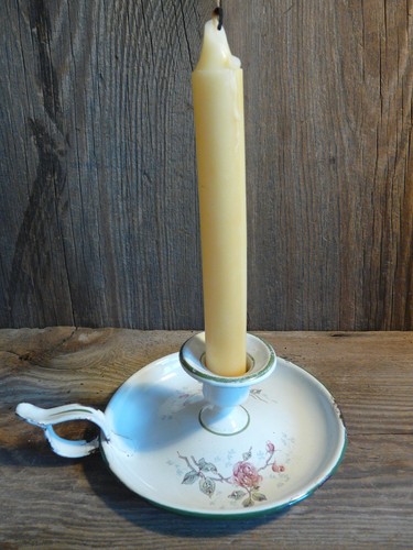 Kerzenständer rosendekor - kerzenständer,