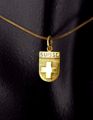 Anhänger gold 585 schweiz - gold,
