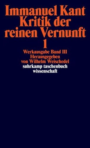 Immanuel kant werkausgabe in - kant,