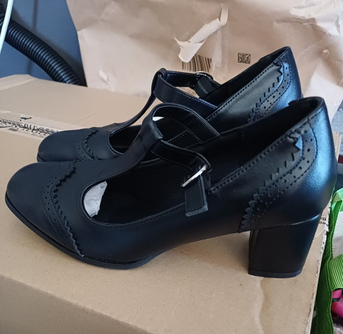 Damen pumps schwarz - mary, jane