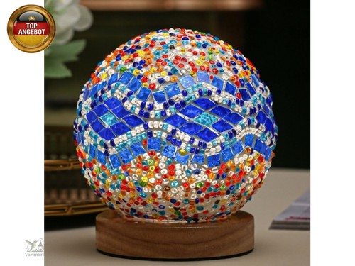 Barock blaue mosaiklampe - barock,