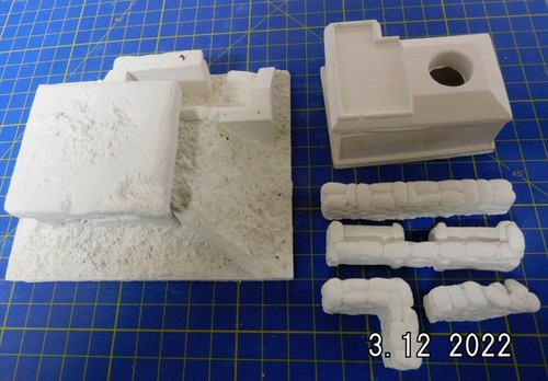 Betonbunker für mg - 1:72, 1