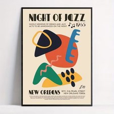 Leinwanddruck  Jazz Kunst