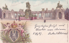antike Ansichtskarte 1897