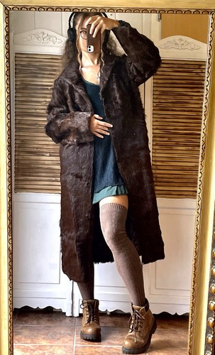 Echtpelz mantel fohlen ddr - fohlen, veb