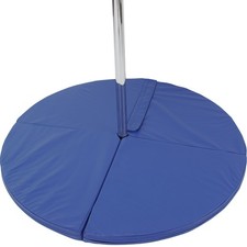 Pole Dance Matte 11,5 cm Ø 120cm blau Tanzstangenmatte matte Tanzstange B-Ware