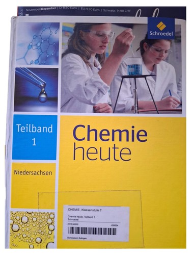 Schroedel chemie heute - chemie,