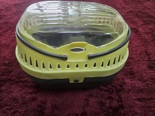 Kleiner Vogel Transporter in Grün/Grau, Small bird carrier in Green/grey