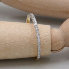 Ring Damen Gold Halbmemoire