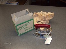 Unbenutztes Cloer Klein-Bügeleisen No. 603 c s - ein Hingucker