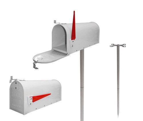 Retro american mailbox - retro, us