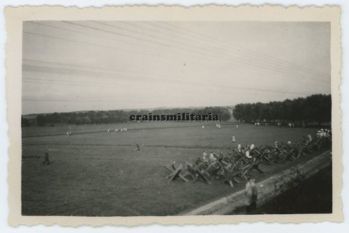 Orig foto panzersperren - orig.,