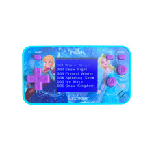 Lexibook, Die Eiskönigin, Cyber Arcade Pocket, tragbare Spielkonsole, 150 Spiele