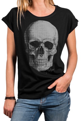 Totenkopf shirt damen - t,