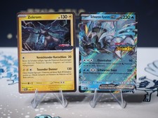 2er Set  Zekrom + Schwarzes Kyurem Ex | Pokémon Karten | Stamp | Deutsch