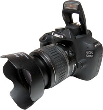 Canon EOS 1200D DSLR Kamera 18 Mpix, Objectiv Canon 28-55mm, Ideal für Urlaub