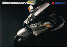 Suzuki Burgman   650  Prospekt Brochure 6   Seien   06 -  2002