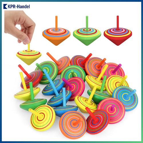 Holzkreisel set stück für - set, 30