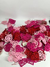 220x Filz Deko Herz Ladenauflösung Flohmarkt Sonderposten Restposten