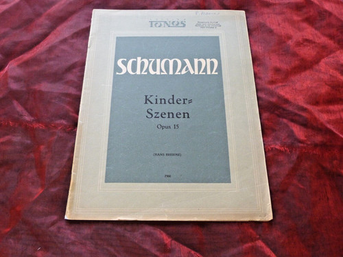 Schumann kinder szenen - schumann, 15
