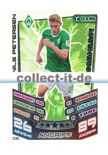 Match attax 336 - 13/14,