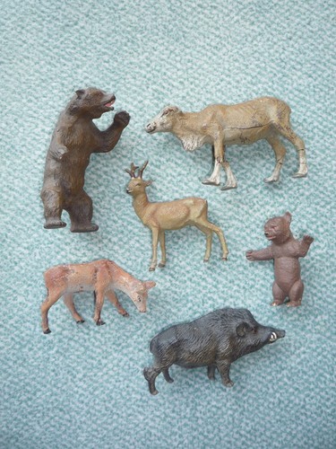 Alte tiere figuren aus - &,