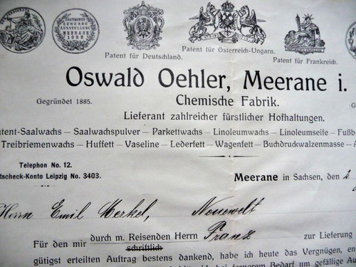 Uralte rechnungen - uralte,