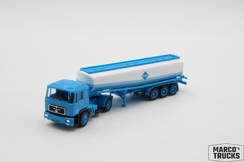 Herpa man f90 tank sattelzug - herpa, tank-sattelzug