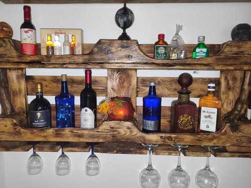Wand bar wein schnaps - wein-schnaps, regal
