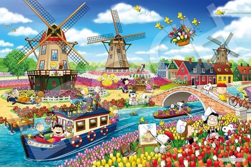 Puzzle peanuts snoopy - puzzle,