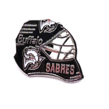 Buffalo Sabres Pin Eishockey Anstecker NHL Hockey Goalie Maske #504