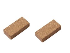 2x Bremsklötze passend für Rasentraktor Peerless, MTD, Tecumseh Bremsbeläge