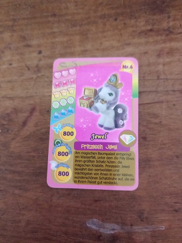Filly horse card - filly, horse: