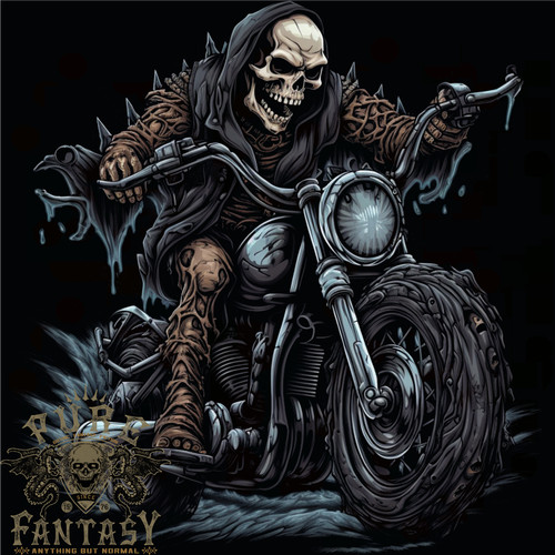 Totenkopf biker motorrad - biker,